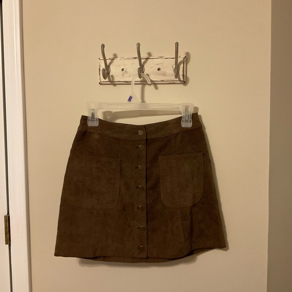 Lizard thicket corduroy skirt